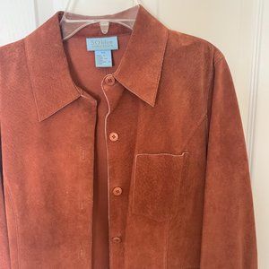 GENUINE Pig Suede Jacket